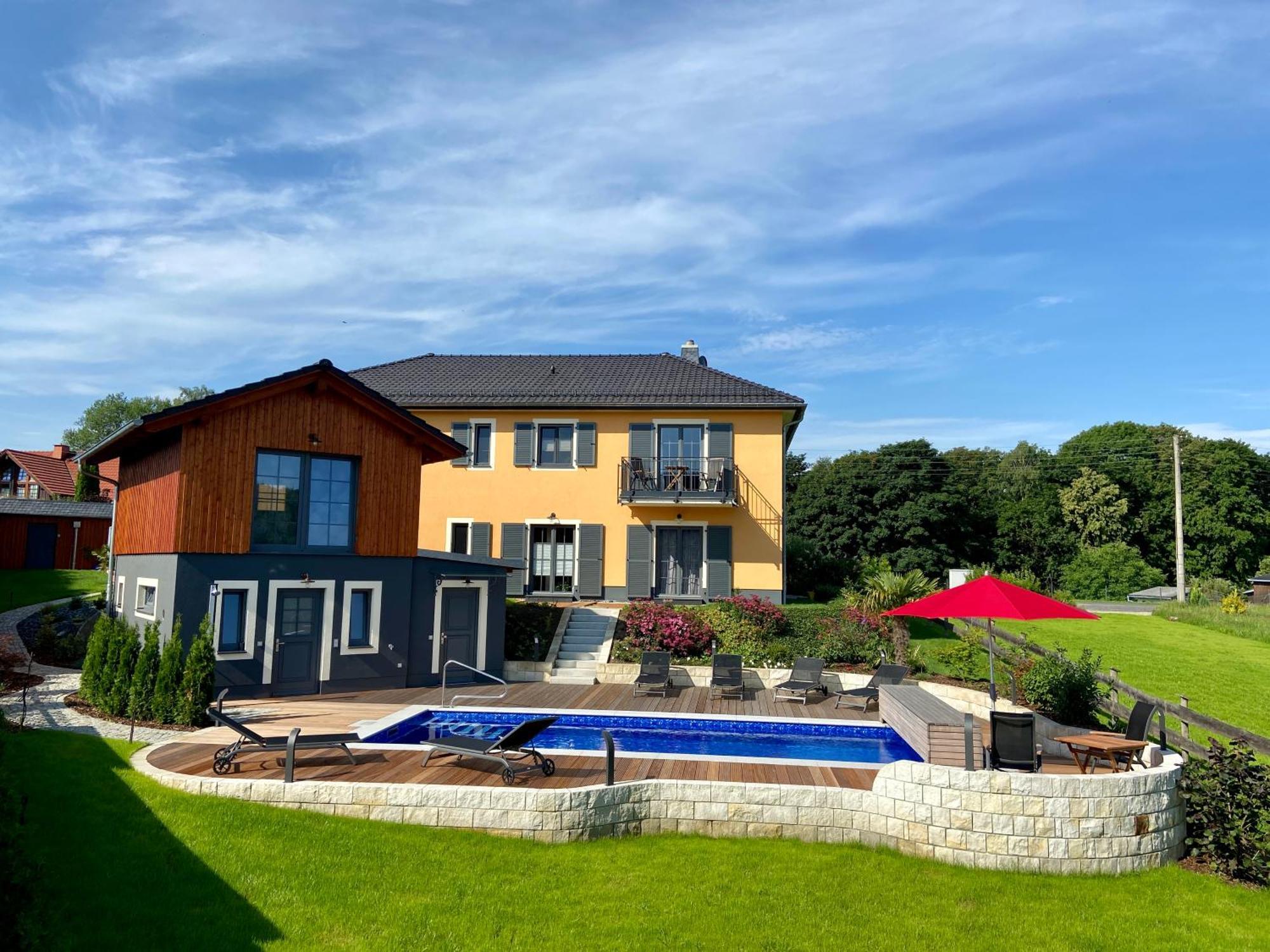 Landhaus Waltersdorf - Pool & Wellness Bad Schandau Dış mekan fotoğraf